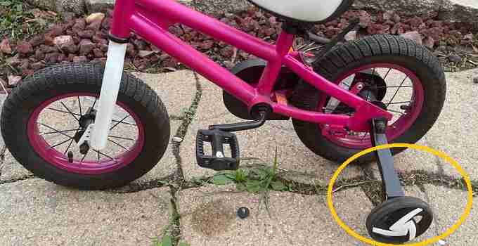 14 inch bike with training wheels