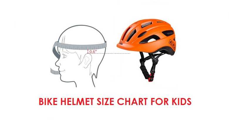 Kids Helmet Sizes Chart