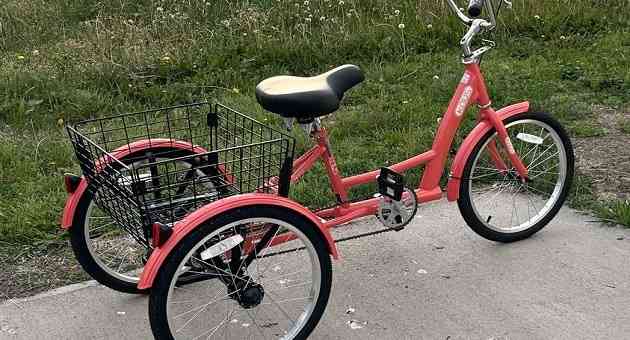 Adult sized three wheels bike